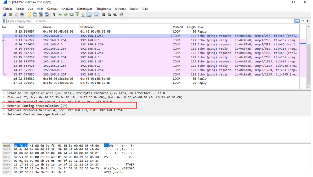 Capture-paquet-VPN-GRE